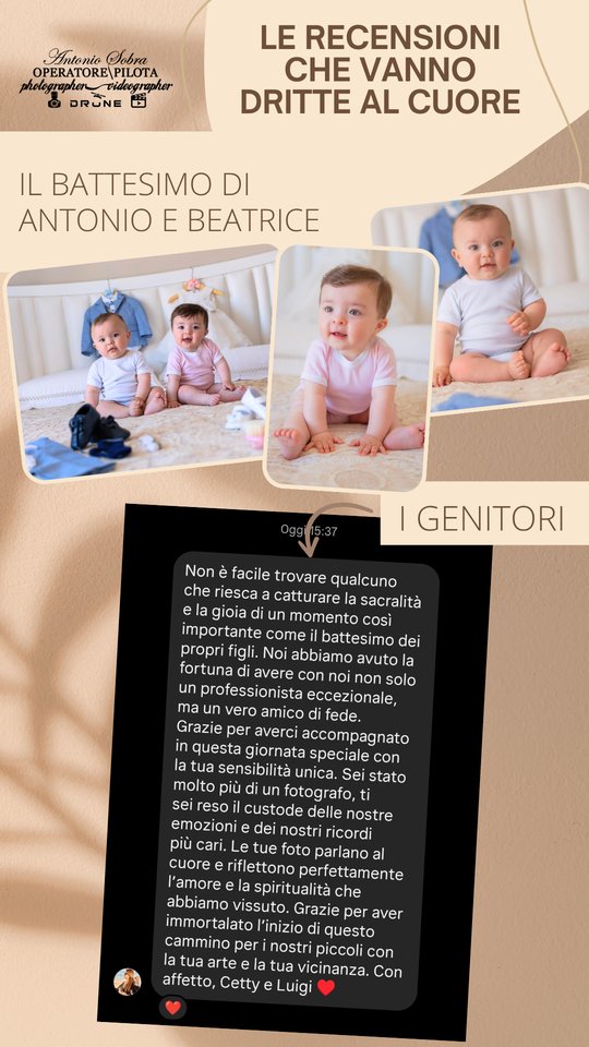 Feedback Battesimo