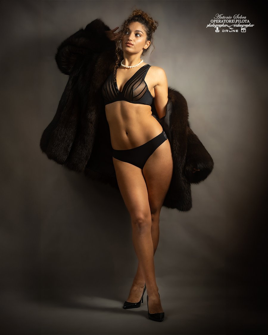 Brown Fur Glamour