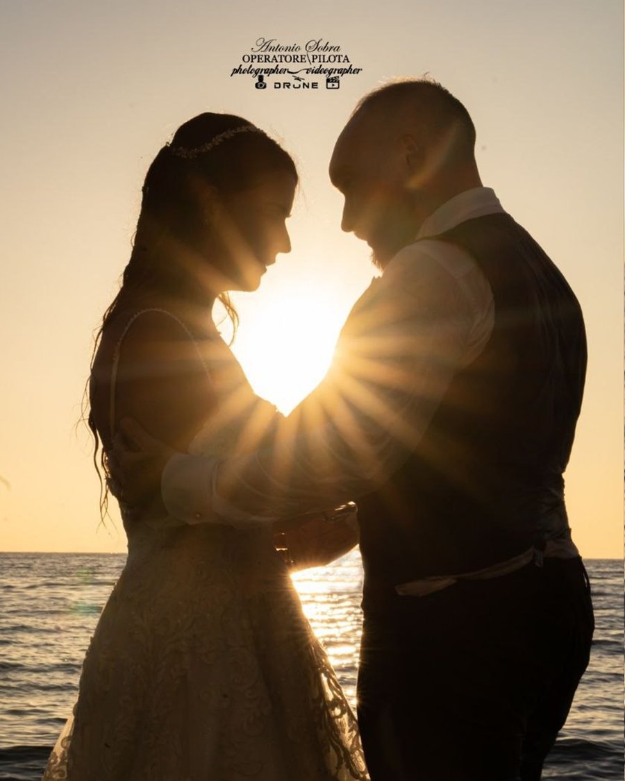 Silhouette al Tramonto